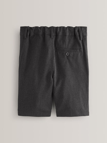 Dsiney Kidz - Grey 2 Pack Flat Front School Shorts (3-14yrs) image 3