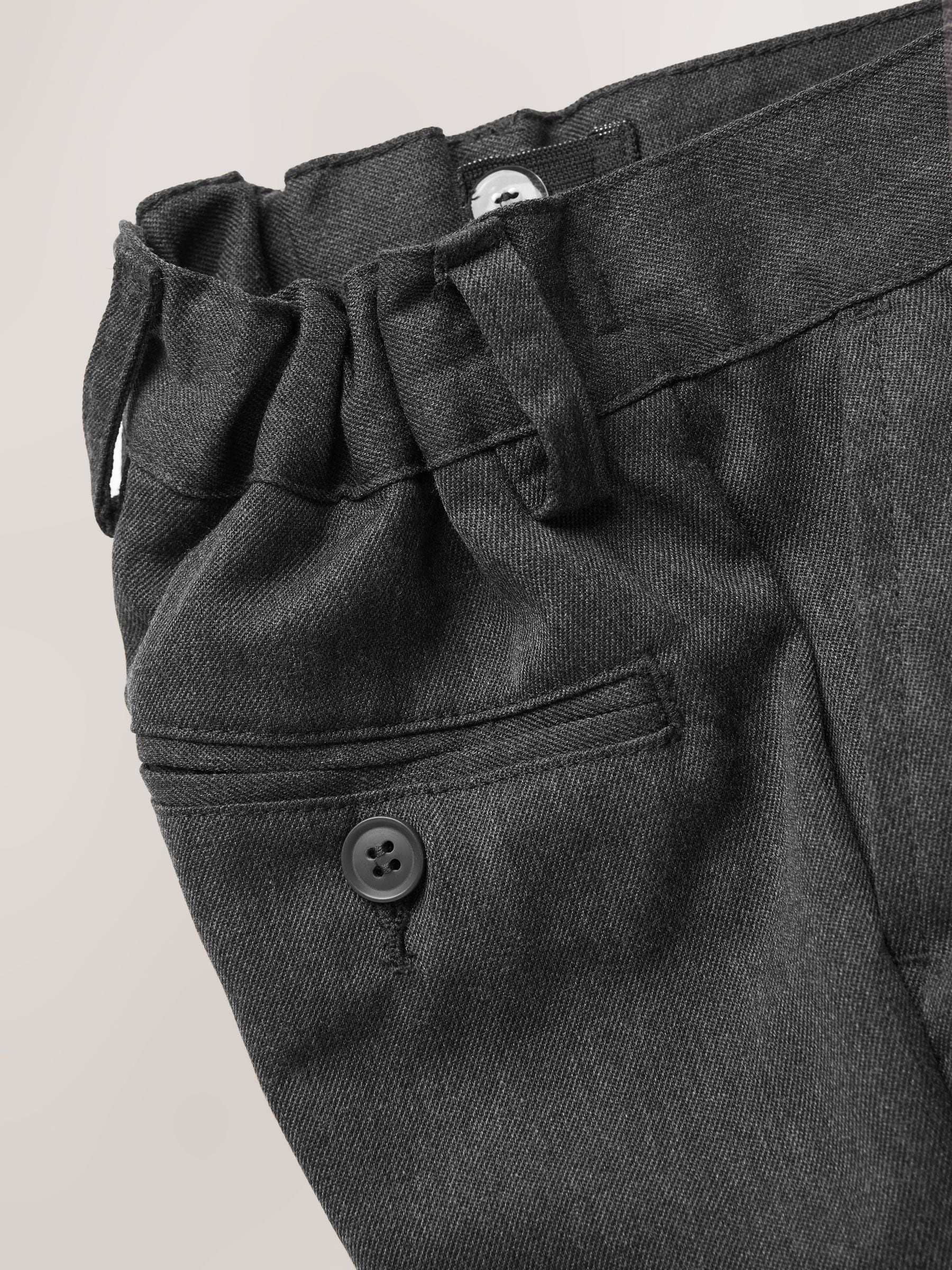 Dsiney Kidz - Grey 2 Pack Flat Front School Shorts (3-14yrs) image 6