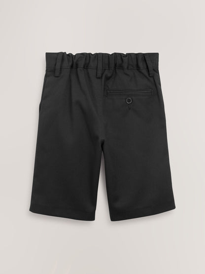 Dsiney Kidz - Black 2 Pack Flat Front School Shorts (3-14yrs) image 3