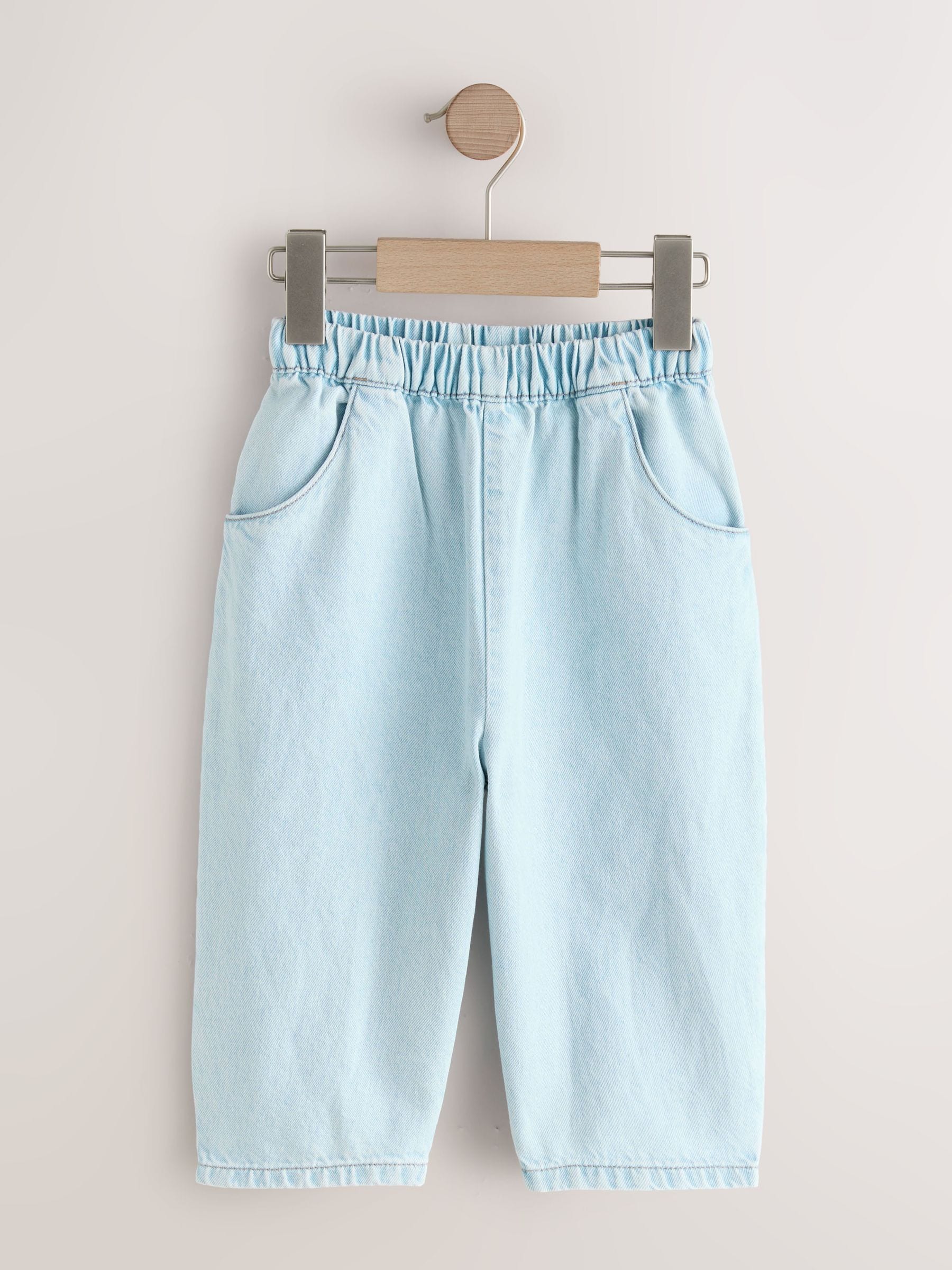 Dsiney Kidz - Light Blue Denim Pullon Barrel Jeans (3mths-7yrs) image 1