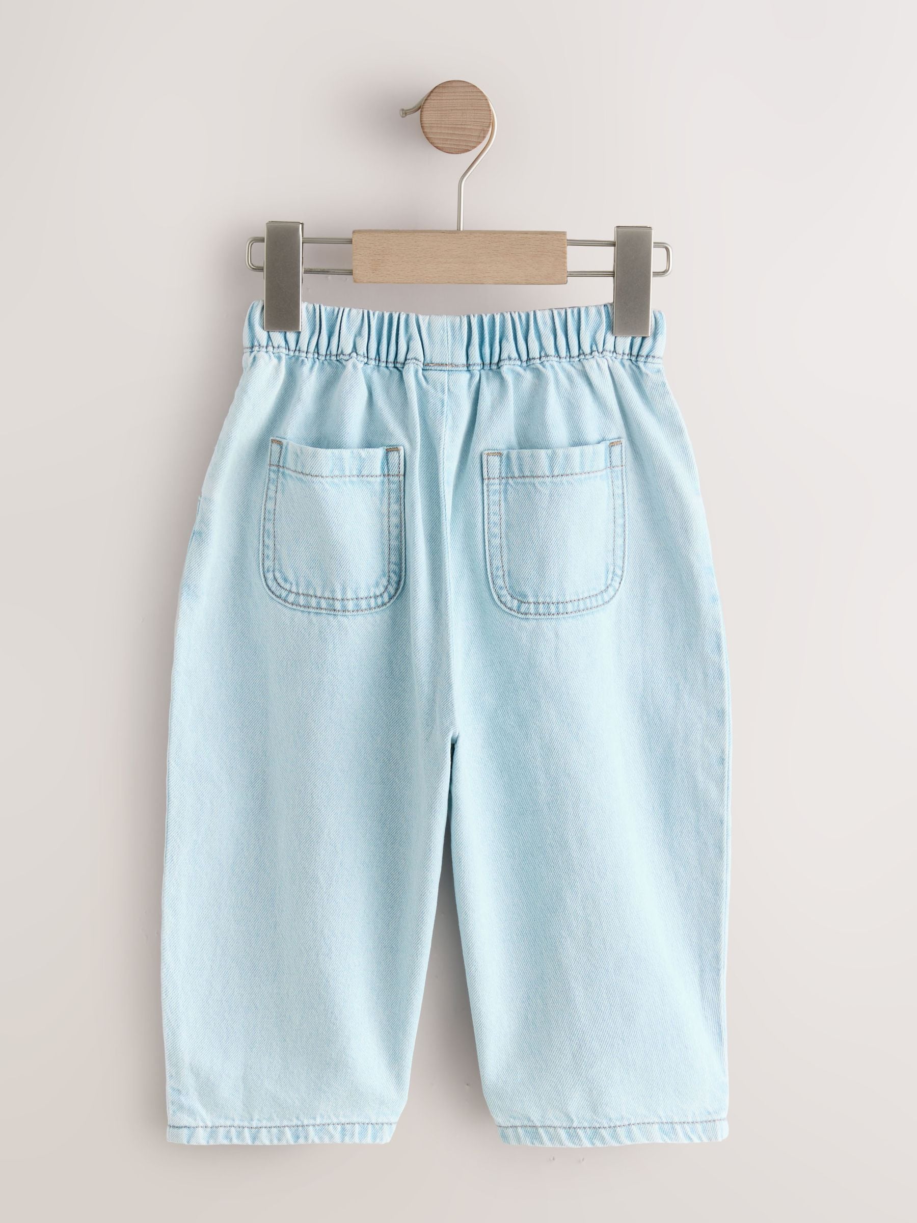 Dsiney Kidz - Light Blue Denim Pullon Barrel Jeans (3mths-7yrs) image 2