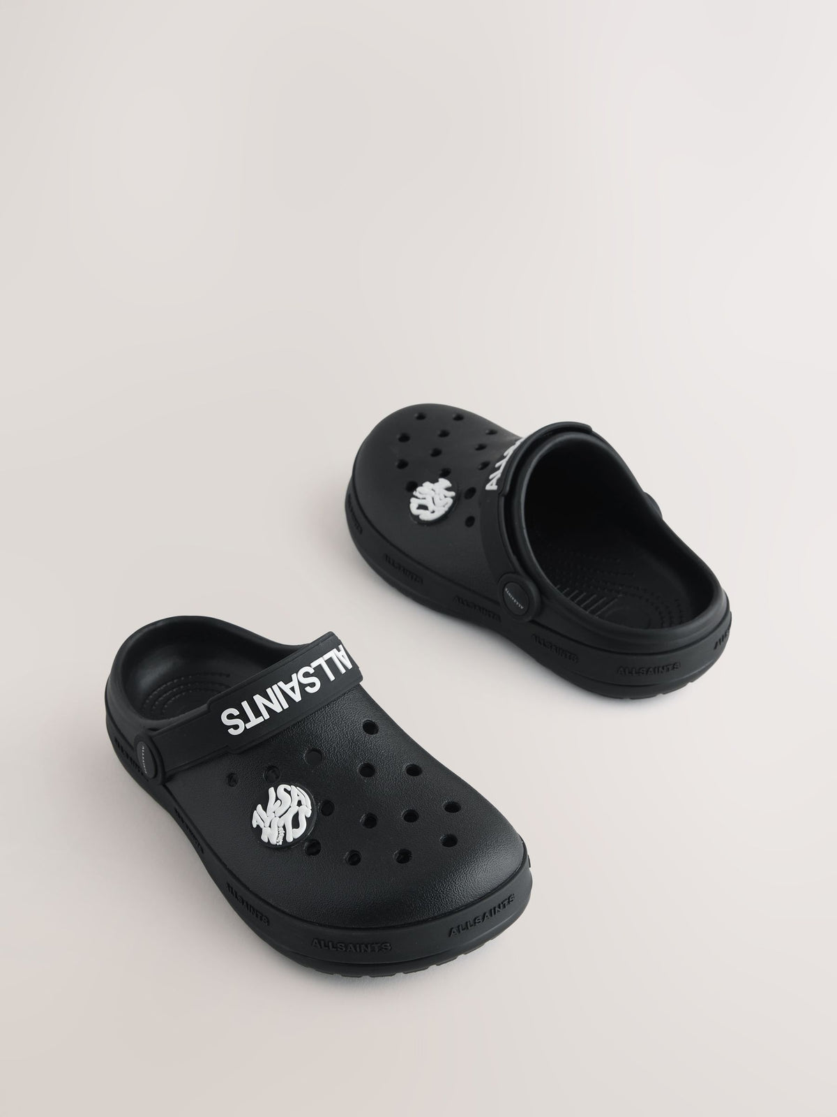smALLSAINTS Black Clog Sandals - image 1
