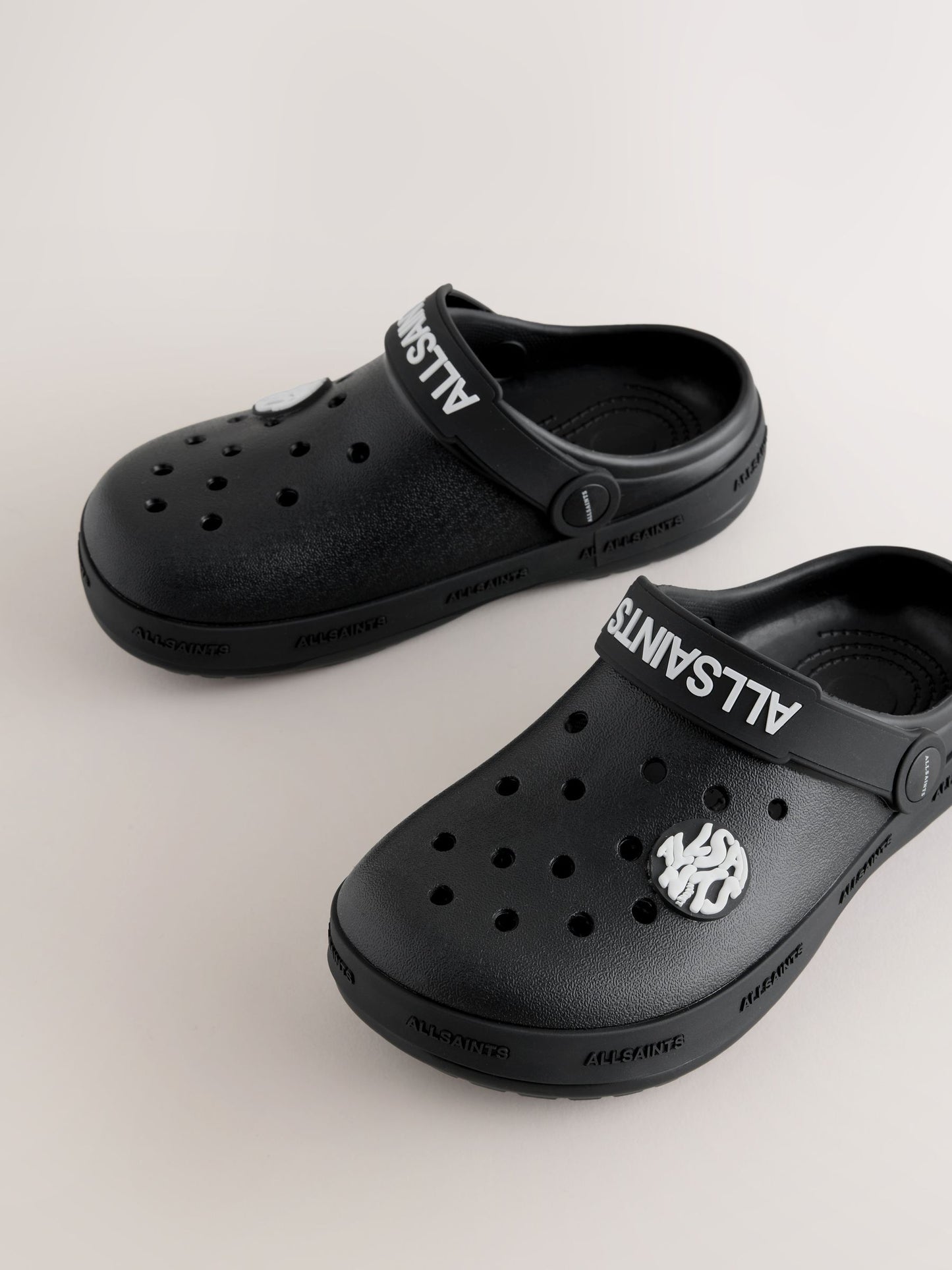 smALLSAINTS Black Clog Sandals image 3