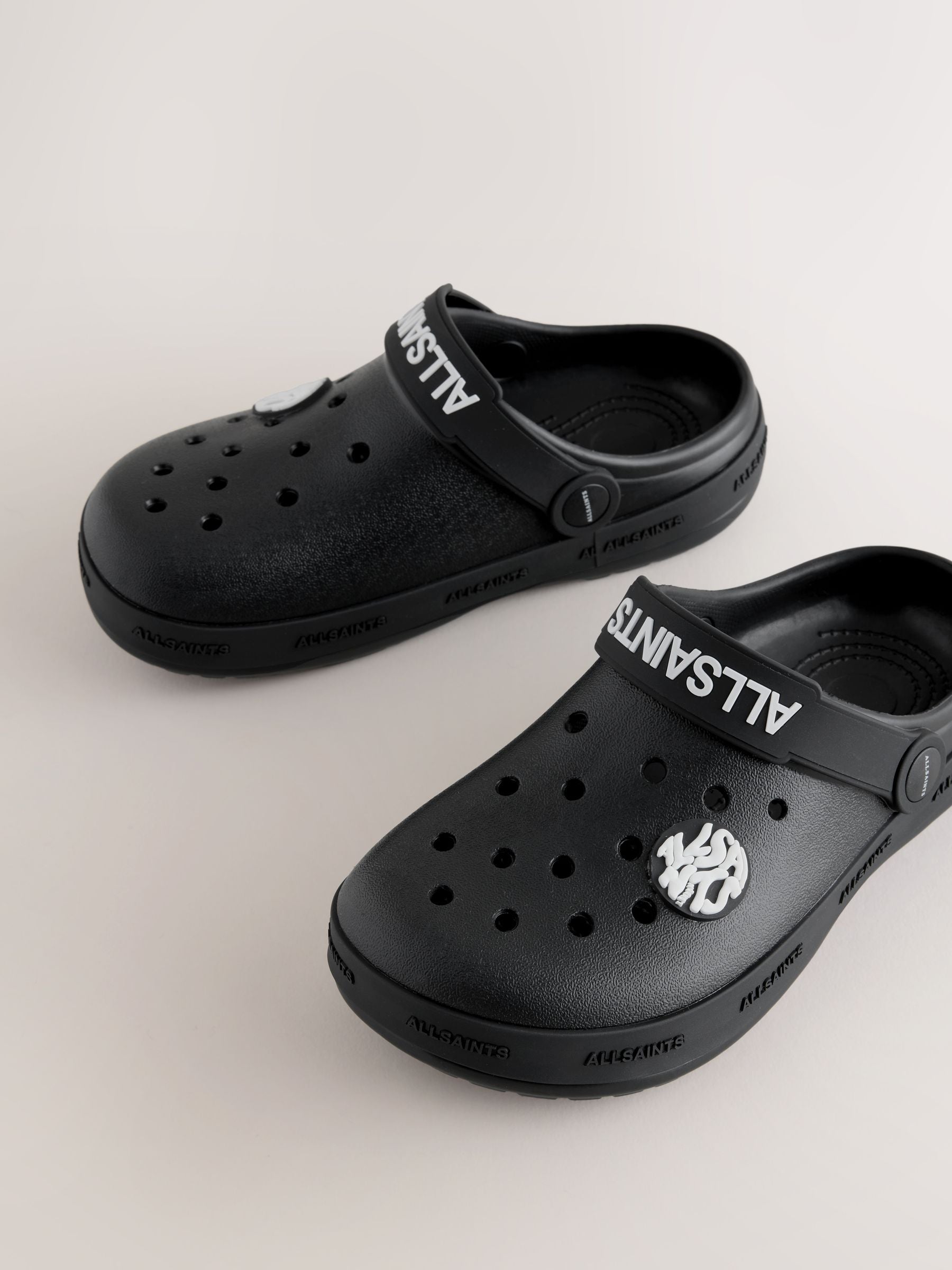 smALLSAINTS Black Clog Sandals image 3
