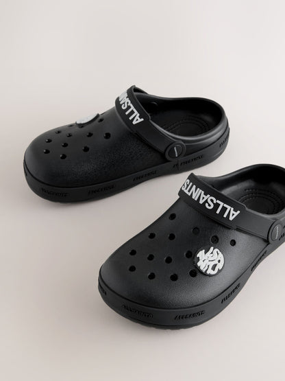 smALLSAINTS Black Clog Sandals image 3