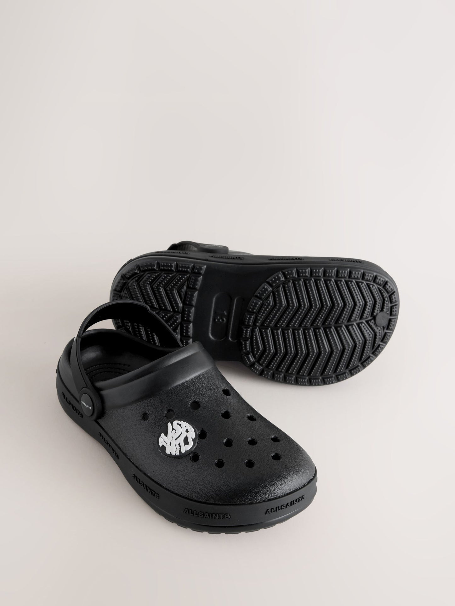 smALLSAINTS Black Clog Sandals image 5