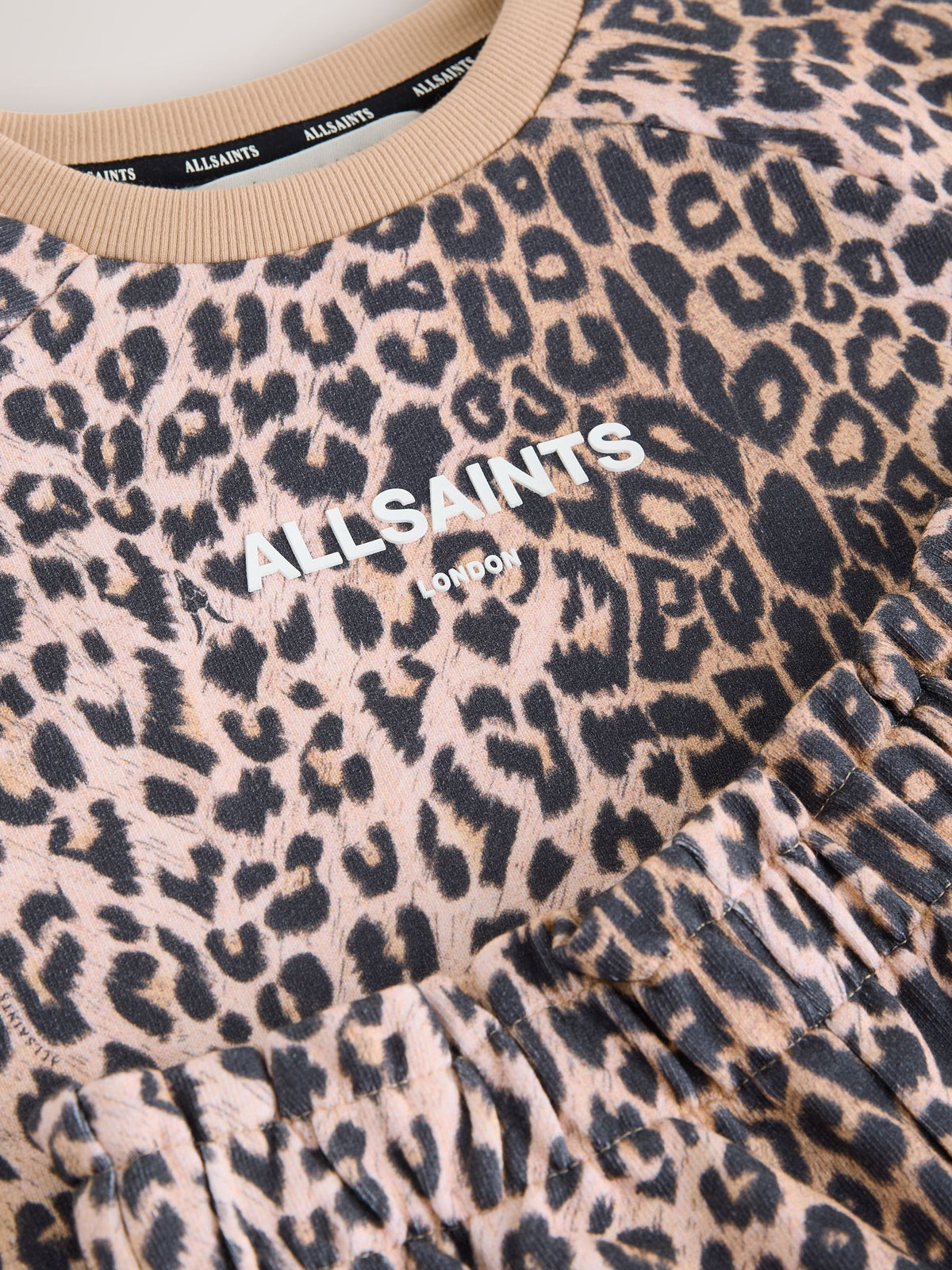 smALLSAINTS Leopard Logo Sweatshirt and Sweat Shorts Set - image 10