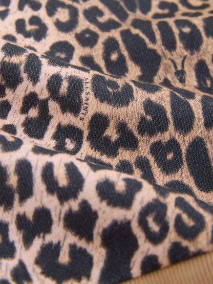 smALLSAINTS Leopard Logo Sweatshirt and Sweat Shorts Set - image 9