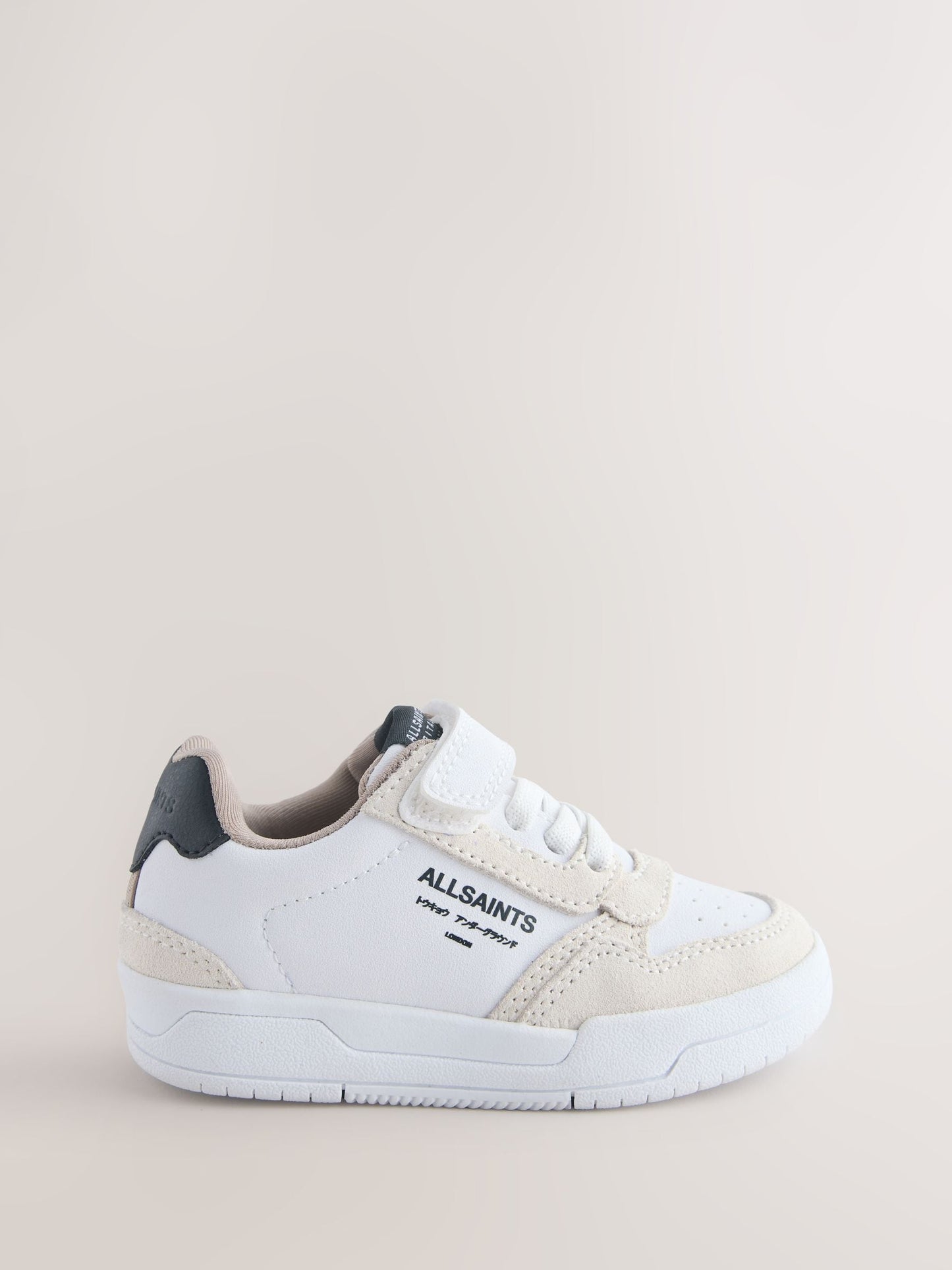 smALLSAINTS White Regan Low Top Trainers image 1