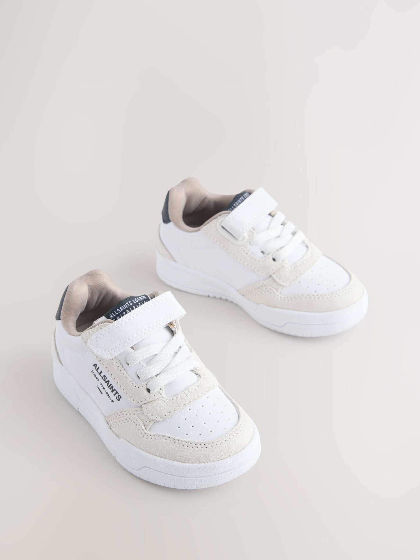 smALLSAINTS White Regan Low Top Trainers image 2