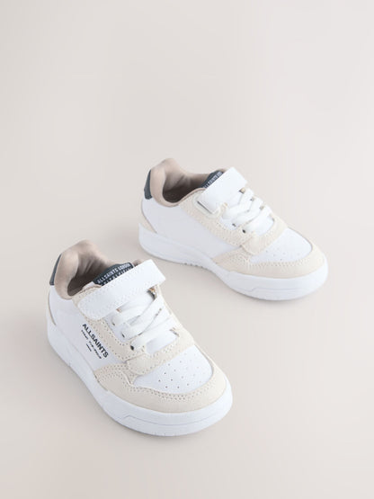 smALLSAINTS White Regan Low Top Trainers image 2