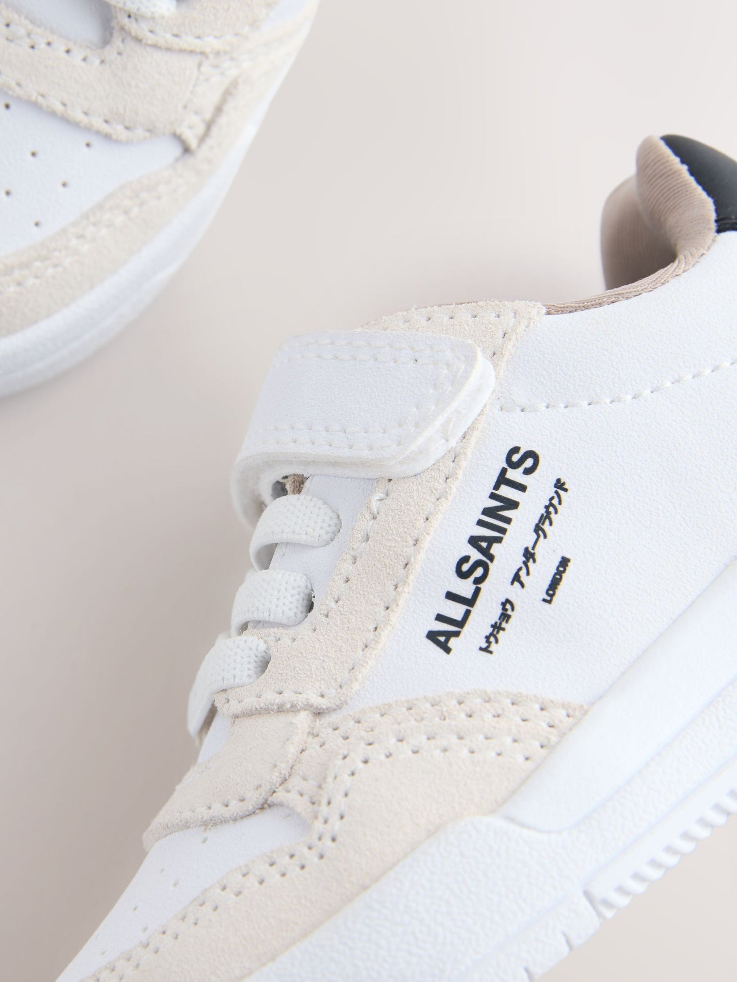 smALLSAINTS White Regan Low Top Trainers image 3