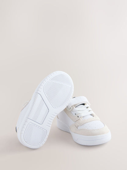 smALLSAINTS White Regan Low Top Trainers image 6