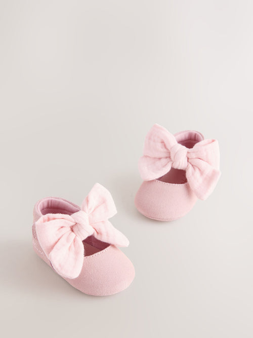 smALLSAINTS Pink Bow Mary Jane Padders image 1