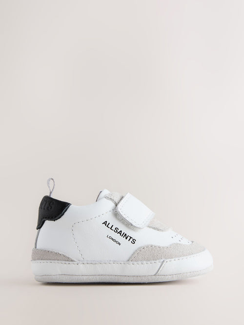 smALLSAINTS White Logo Padder Trainers image 1