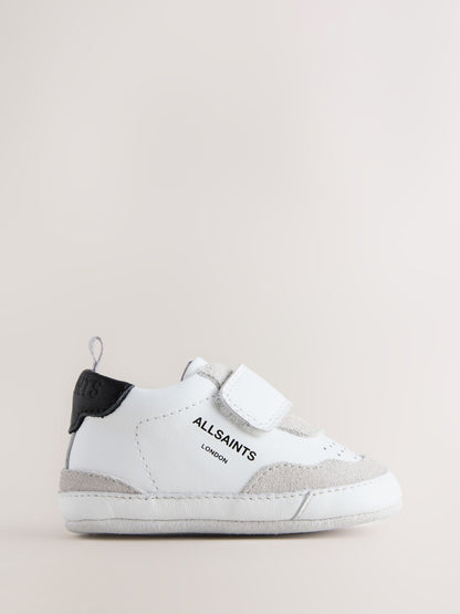 smALLSAINTS White Logo Padder Trainers image 1