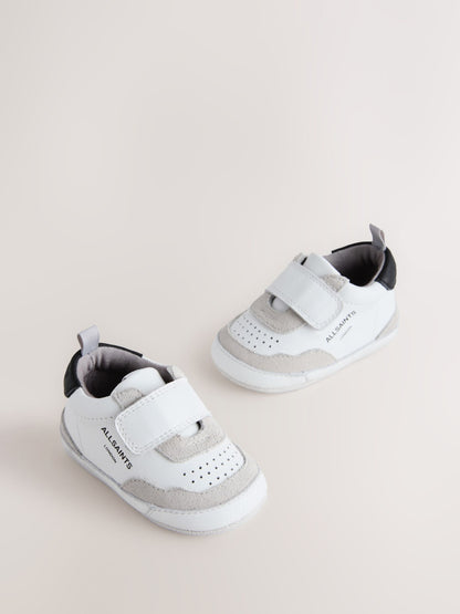smALLSAINTS White Logo Padder Trainers image 2