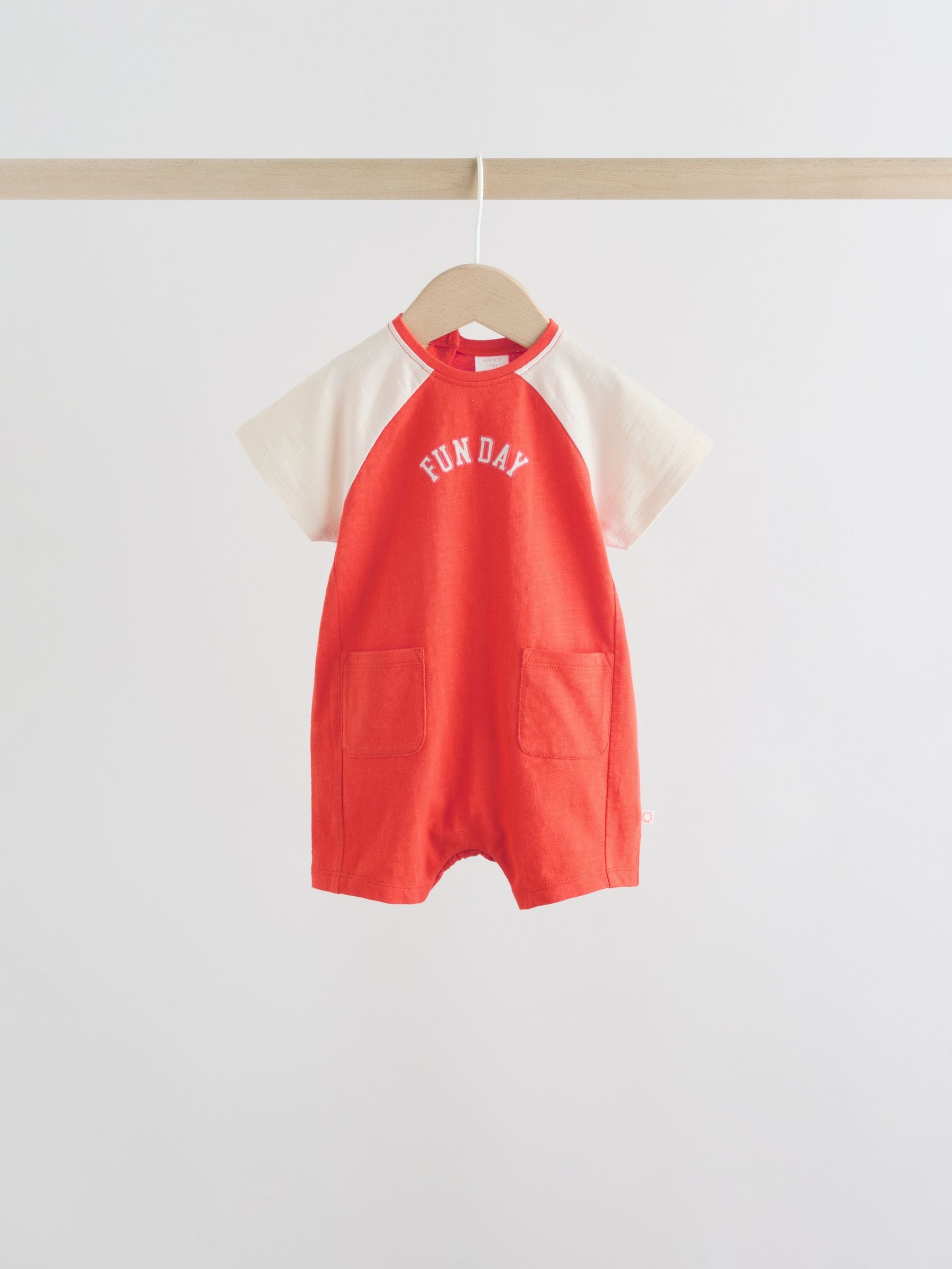 Bright Jersey Baby Rompers 3 Pack image 2