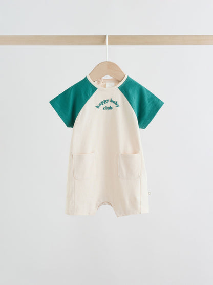 Bright Jersey Baby Rompers 3 Pack image 4