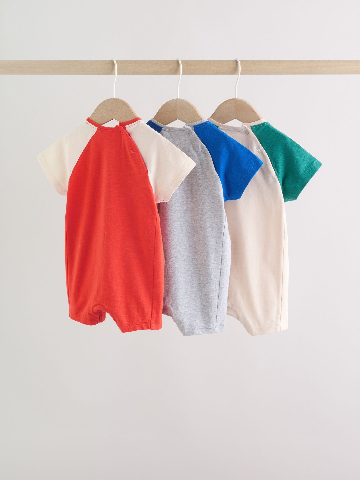Bright Jersey Baby Rompers 3 Pack image 5