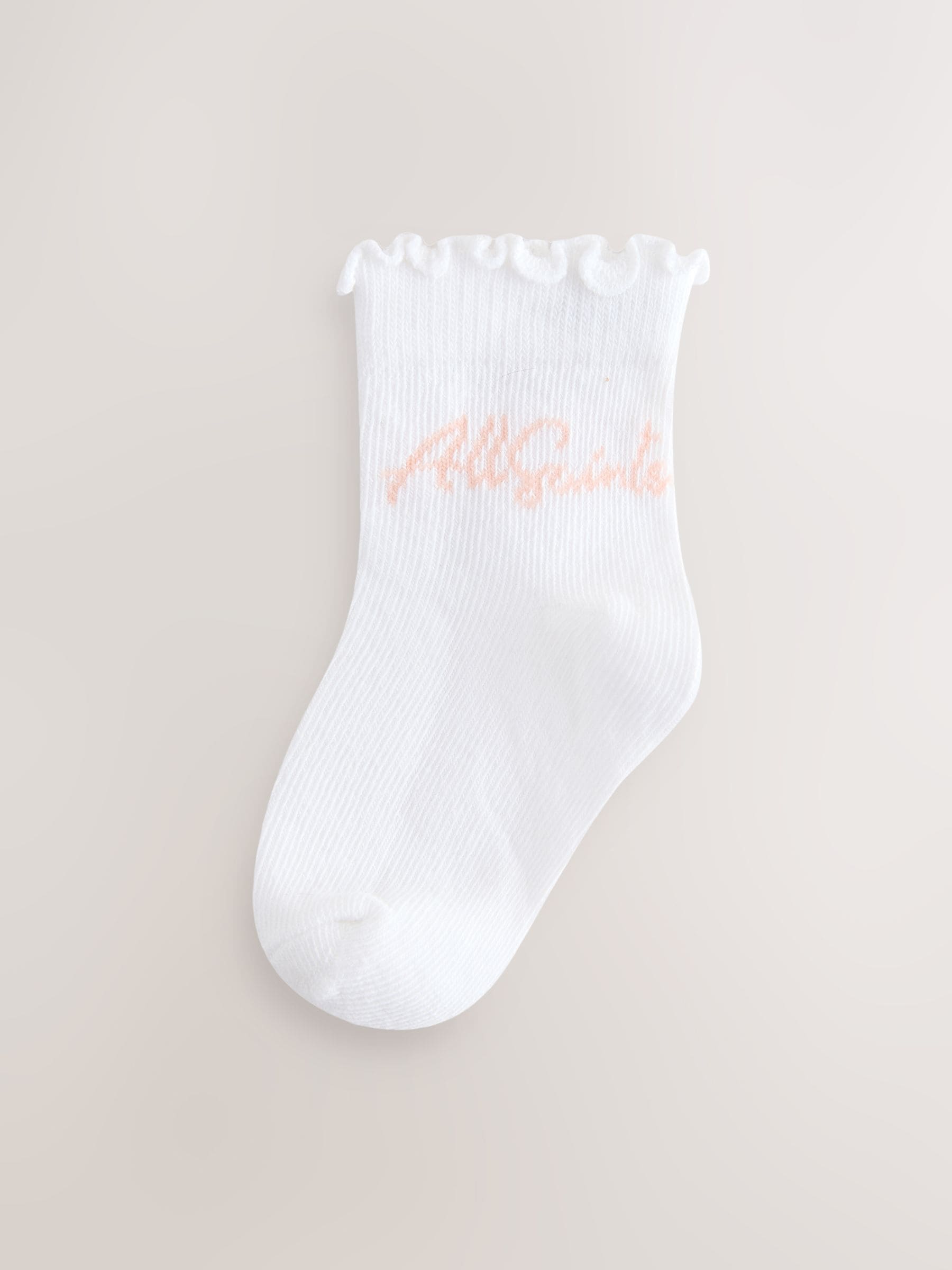 smALLSAINTS Pink Logo Socks 5 Pack image 2