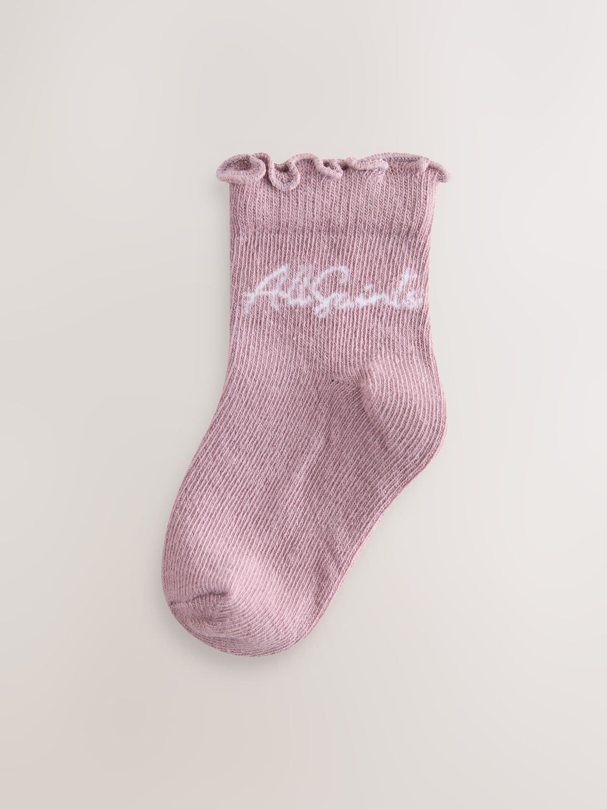 smALLSAINTS Pink Logo Socks 5 Pack image 4