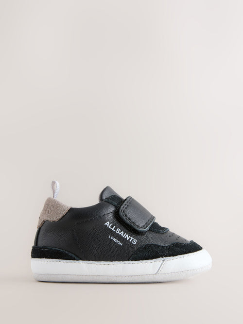 smALLSAINTS Black Logo Padder Trainers image 1