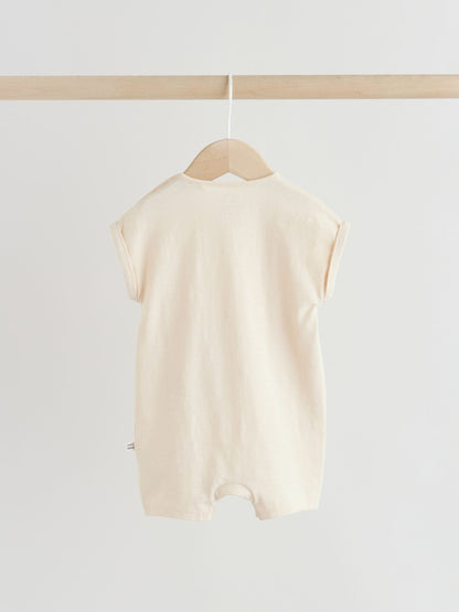 Farmyard Jersey Baby Rompers 3 Pack image 4