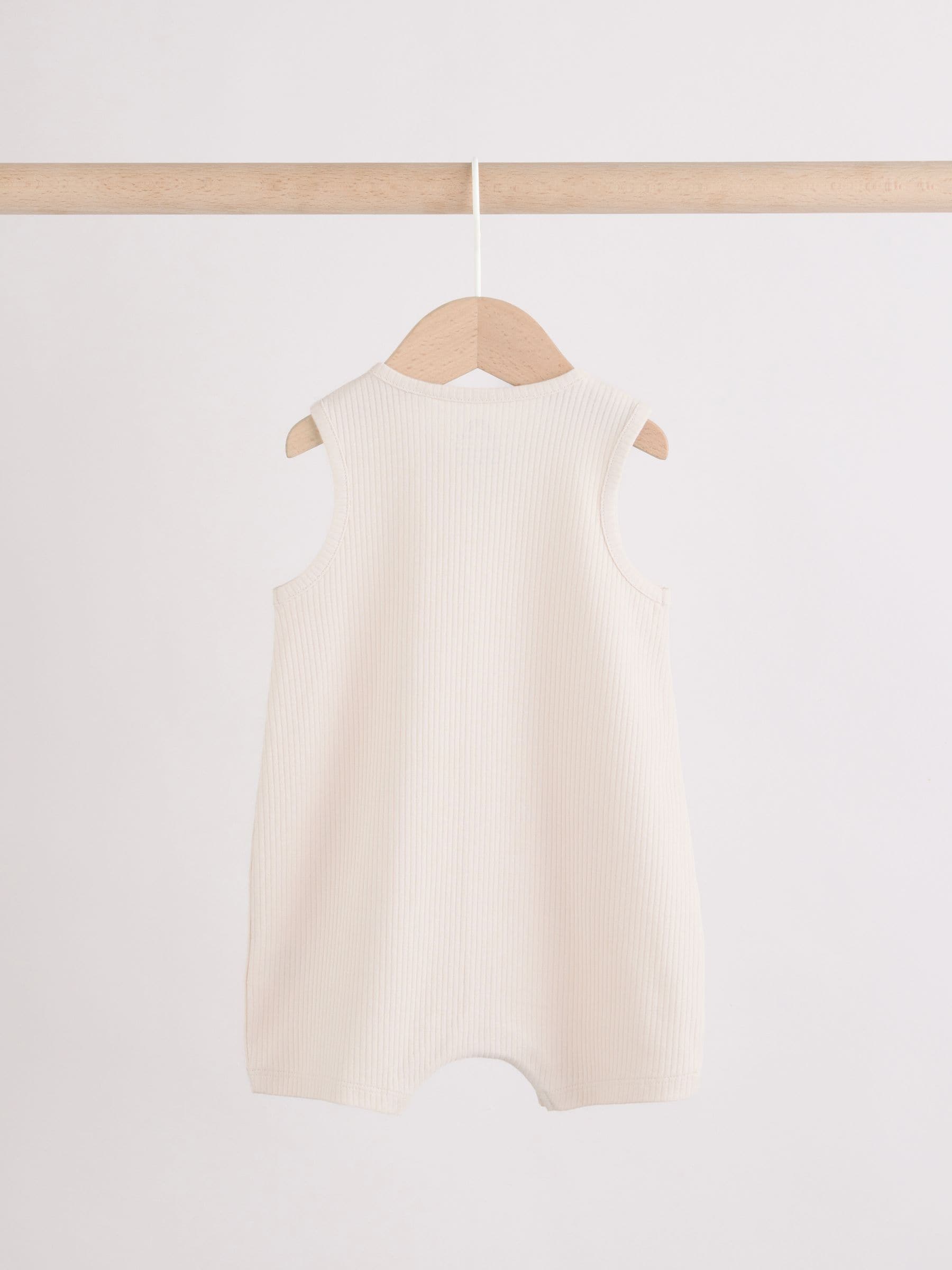 Grey Vest Jersey Baby Romper image 6