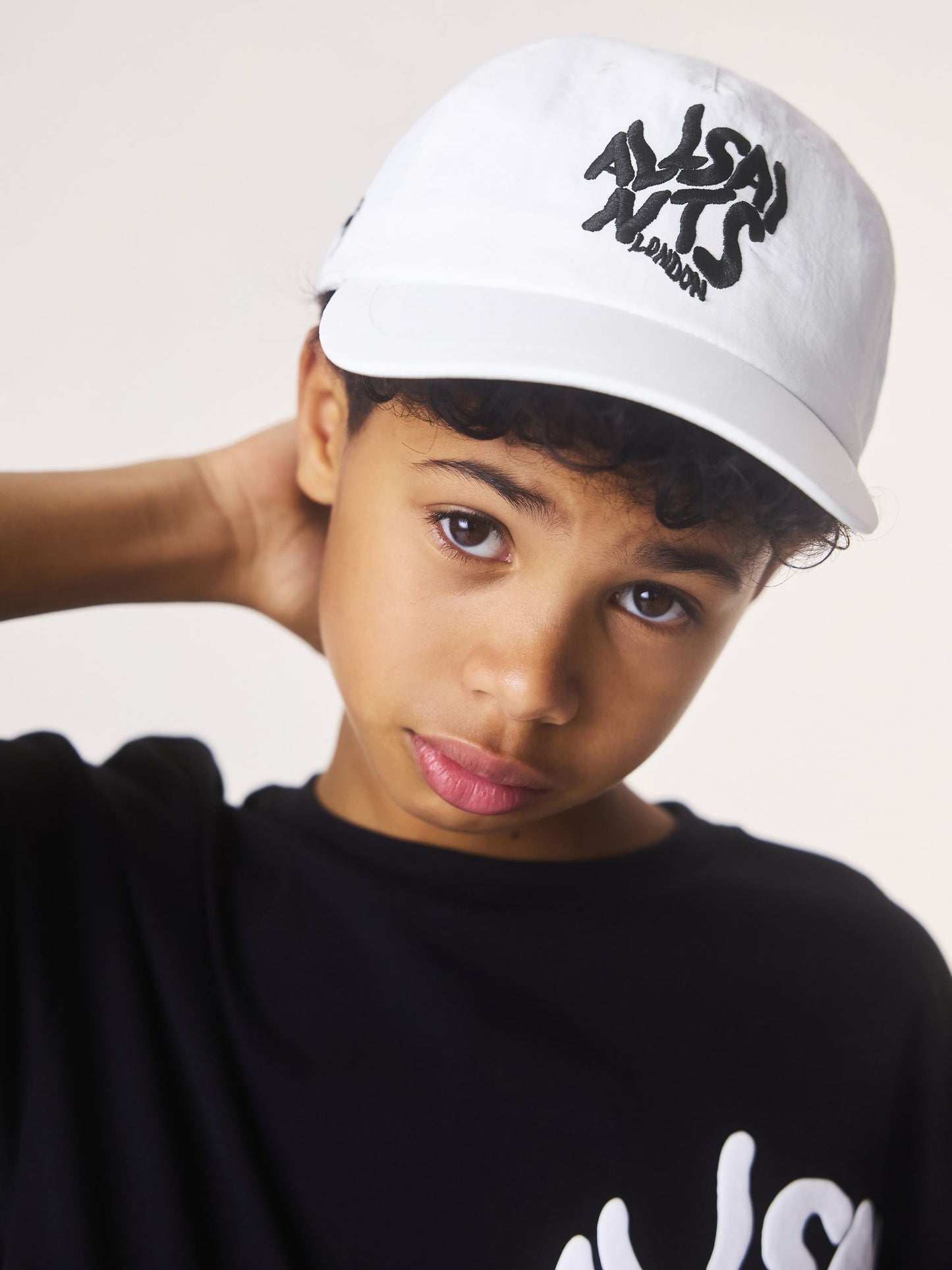 smALLSAINTS White Orlando Logo Baseball Cap image 1