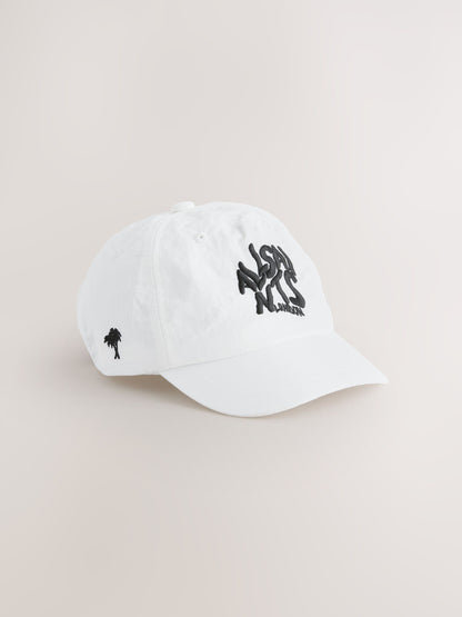 smALLSAINTS White Orlando Logo Baseball Cap image 3