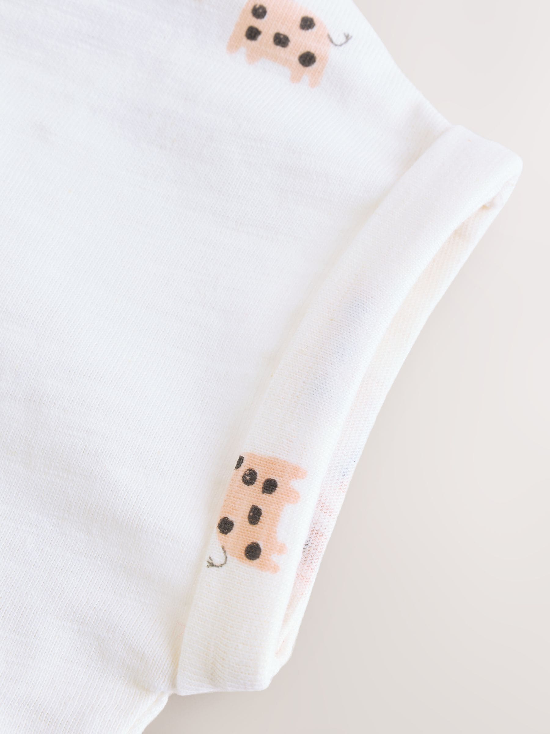 White Printed I Love My Mummy Baby Jersey Romper image 5