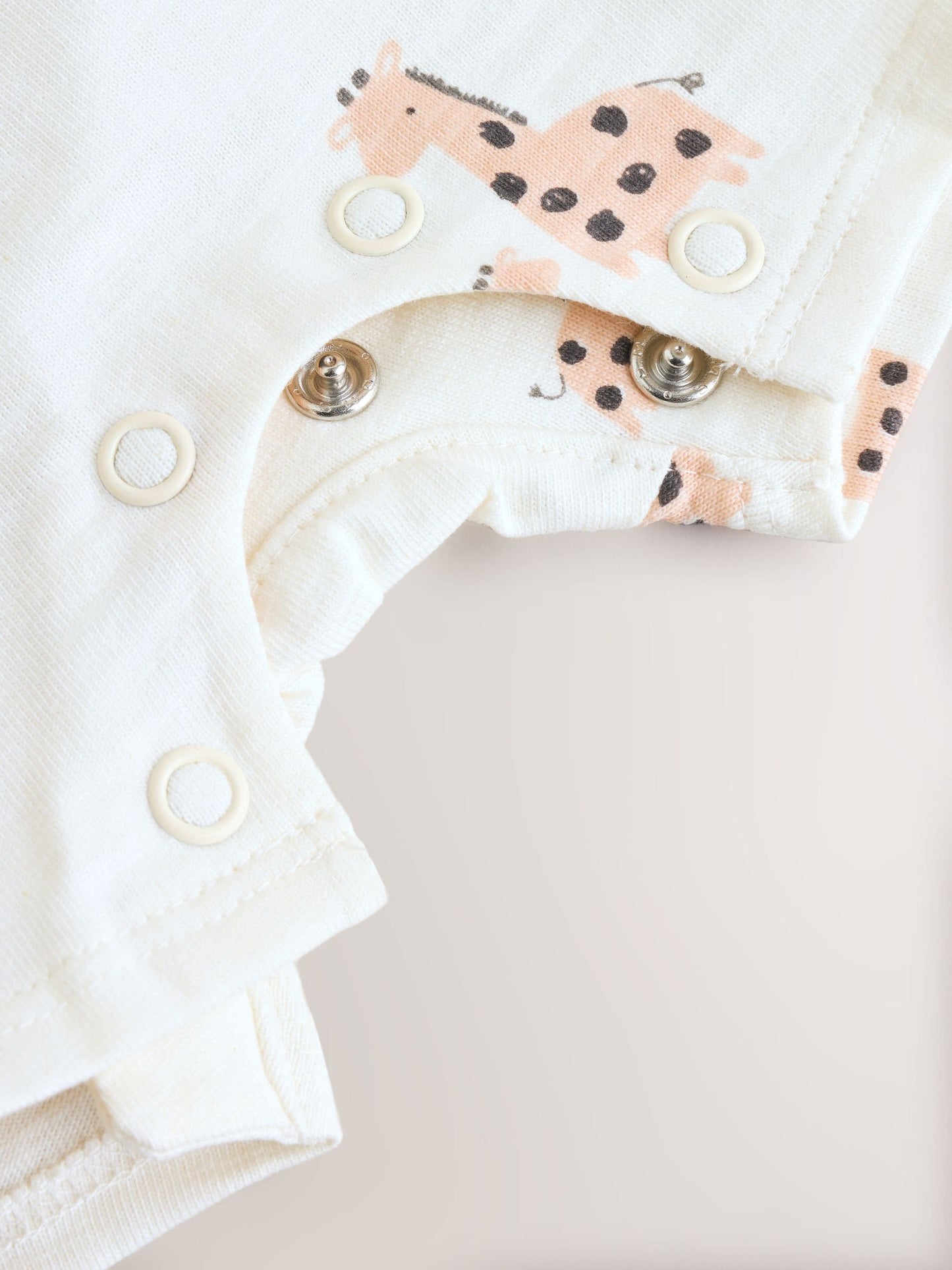 White Printed I Love My Mummy Baby Jersey Romper image 6