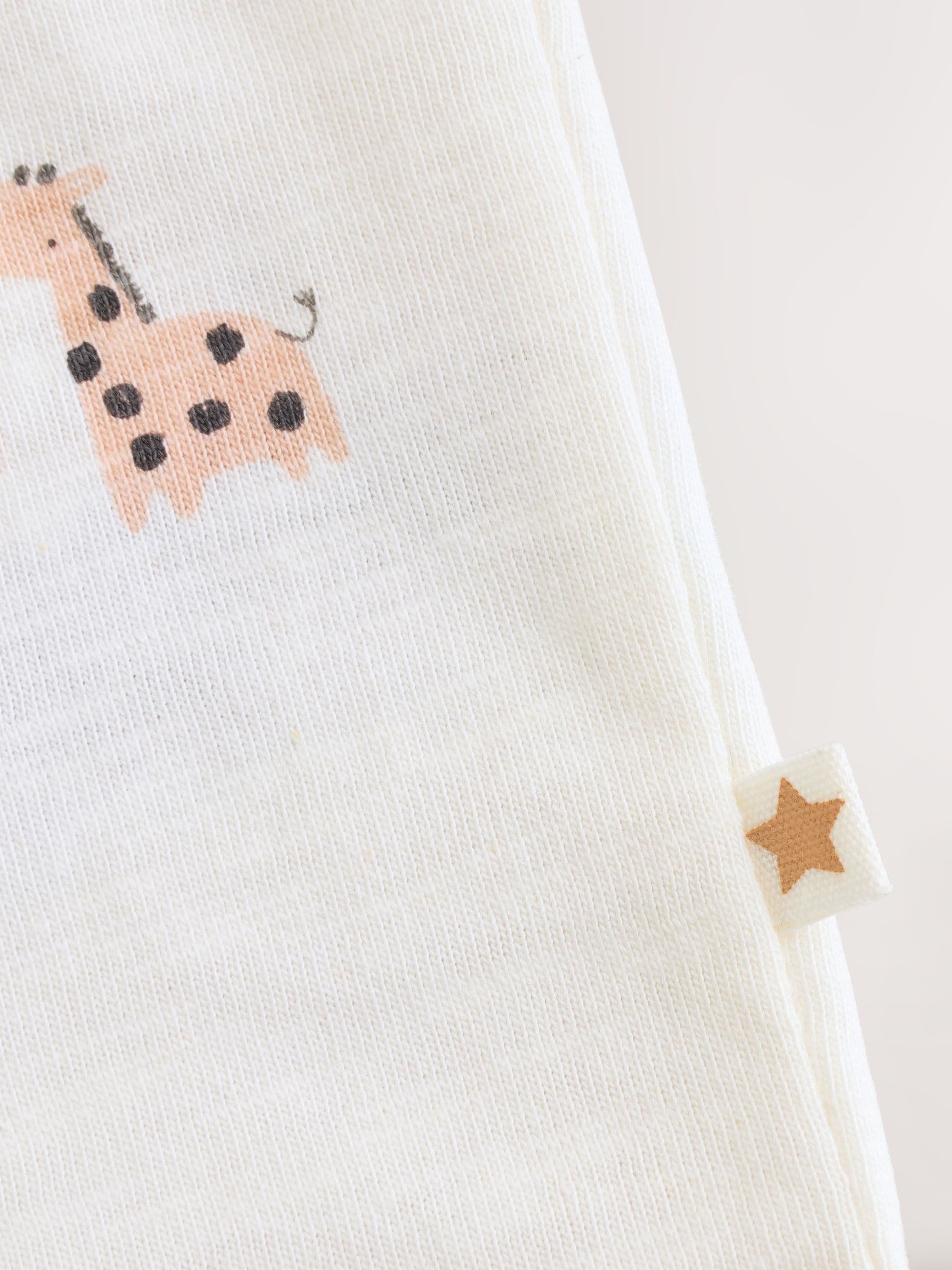 White Printed I Love My Mummy Baby Jersey Romper image 8