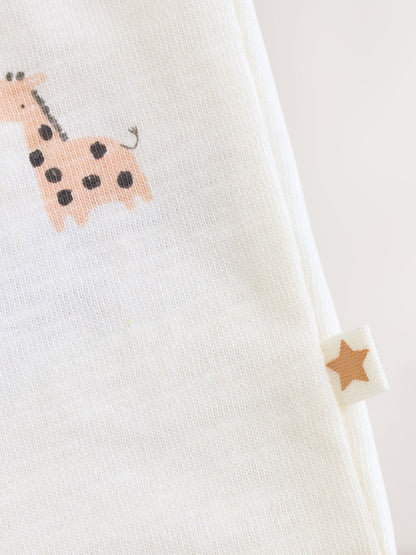 White Printed I Love My Mummy Baby Jersey Romper image 8