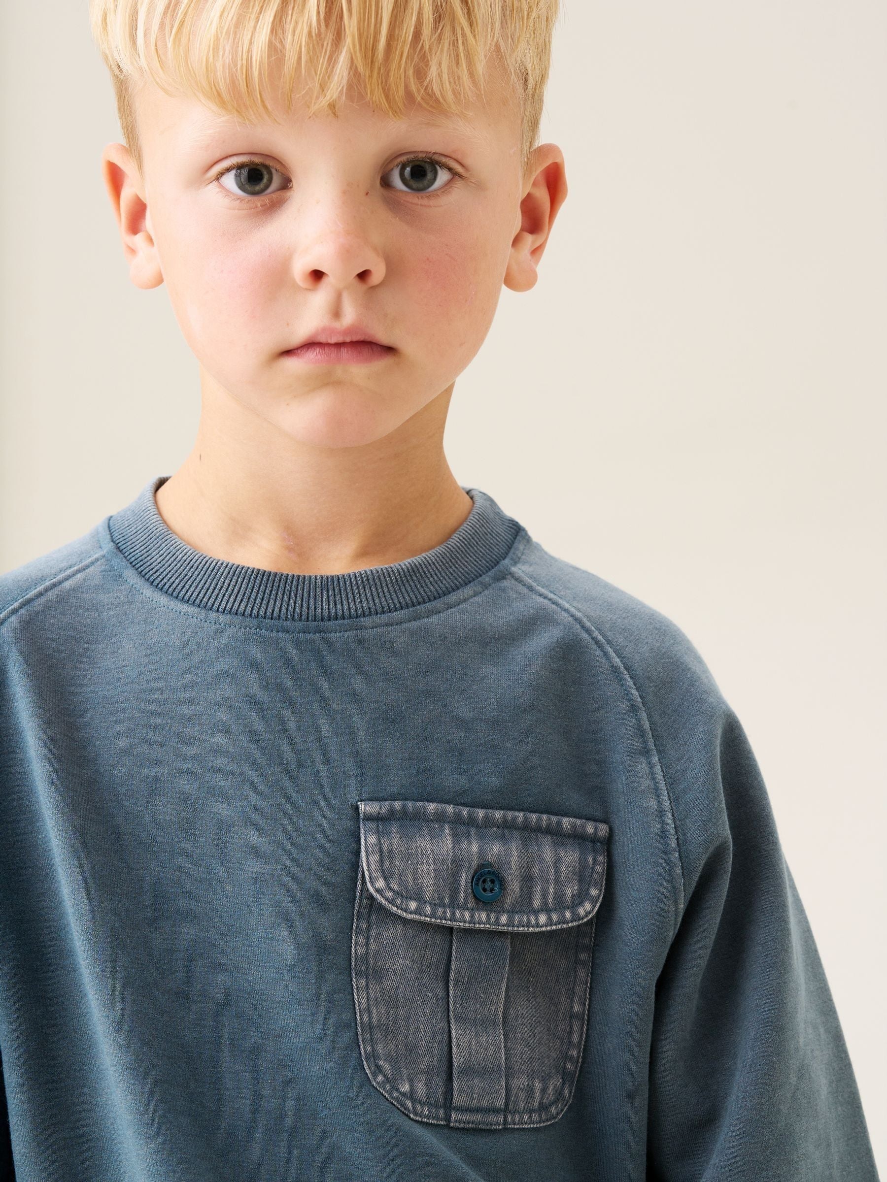 Dsiney Kidz - Angel & Rocket Blue Enzo Utility Sweatshirt image 4