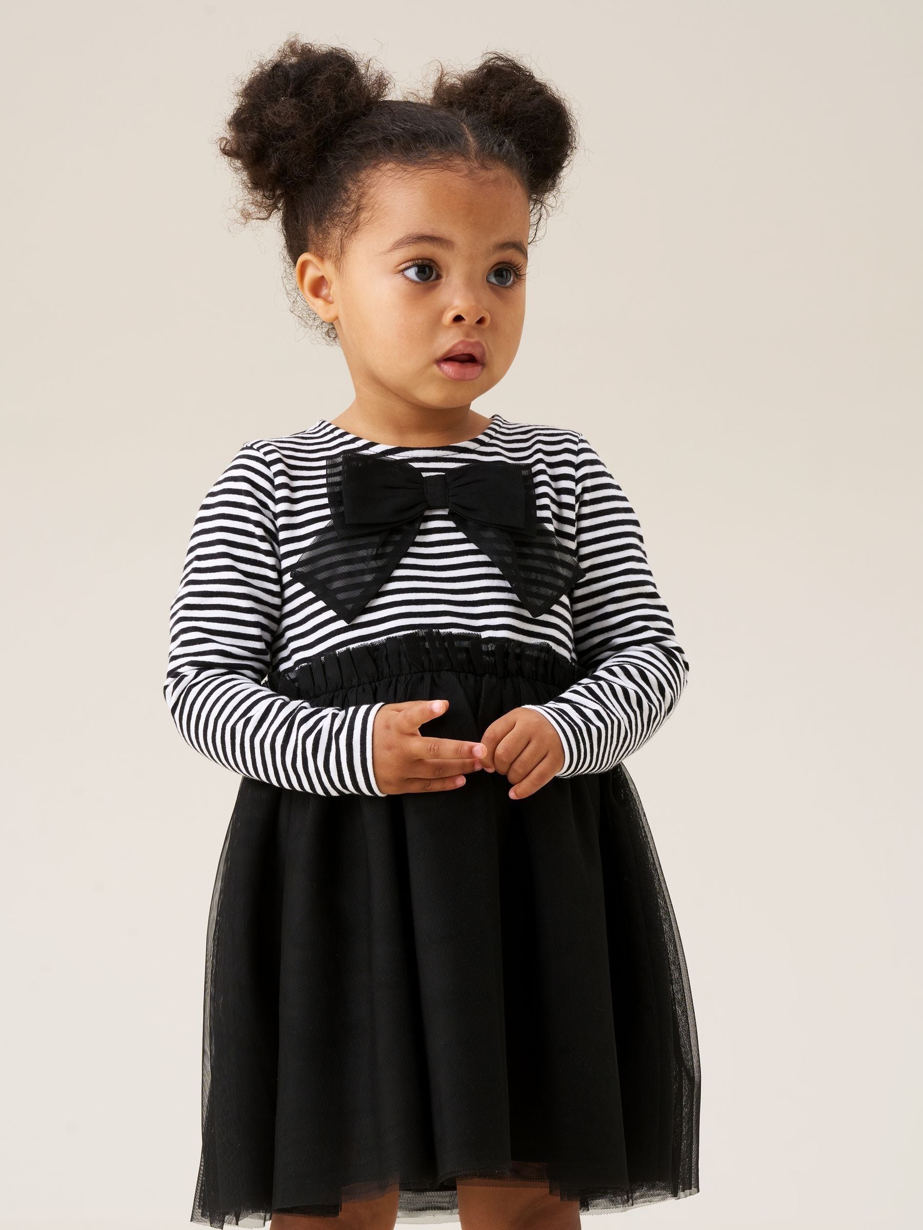 Angel & Rocket Black Carrie Bow Tutu Dress image 1