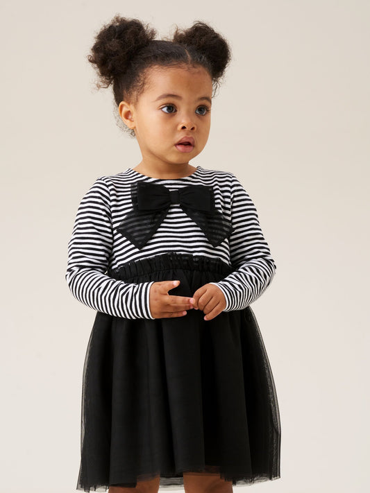 Angel & Rocket Black Carrie Bow Tutu Dress image 1