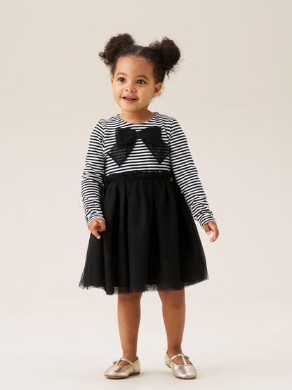 Angel & Rocket Black Carrie Bow Tutu Dress image 2