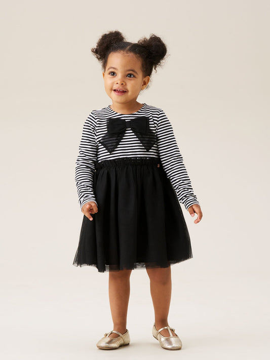 Angel & Rocket Black Carrie Bow Tutu Dress image 2