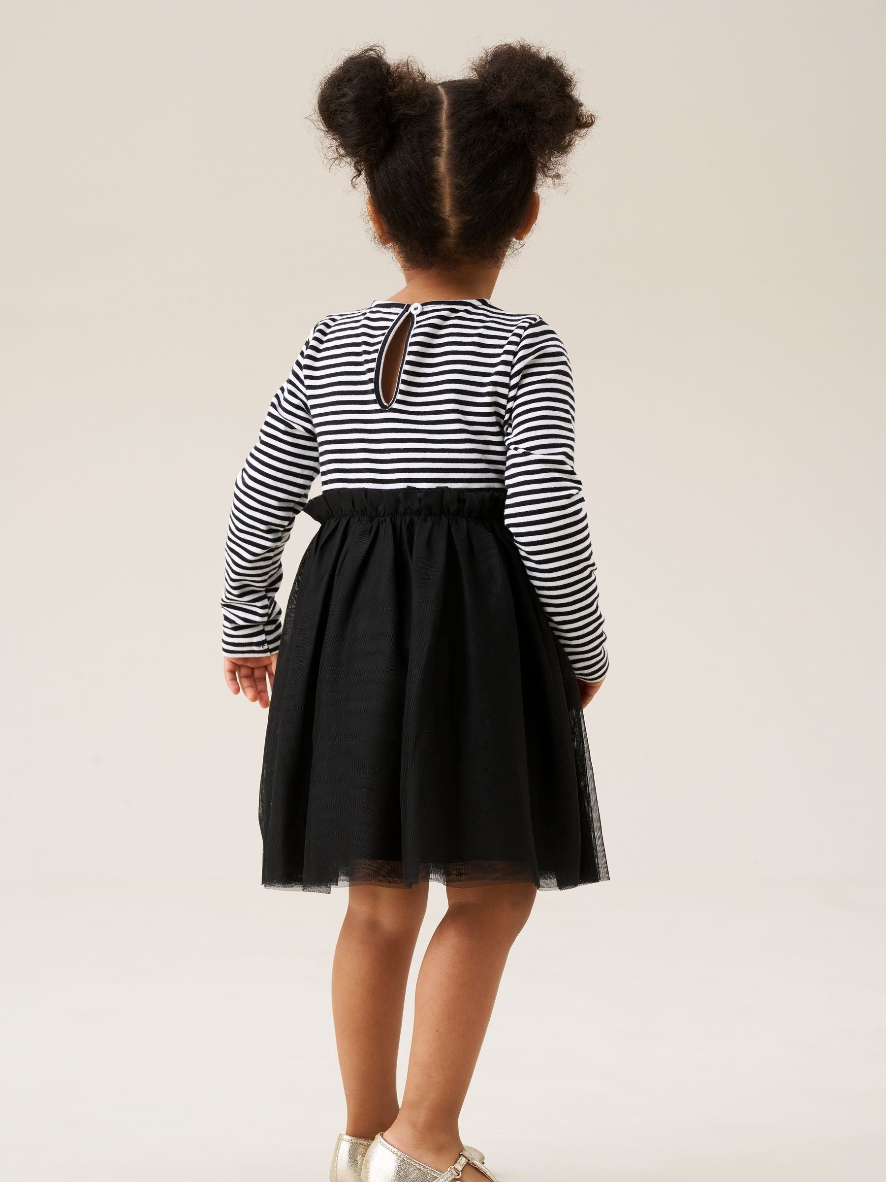 Angel & Rocket Black Carrie Bow Tutu Dress image 3