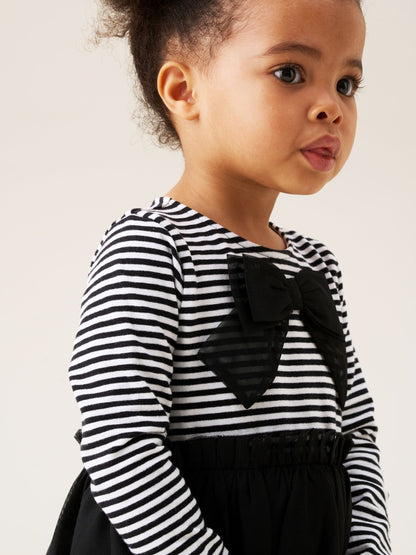 Angel & Rocket Black Carrie Bow Tutu Dress image 4
