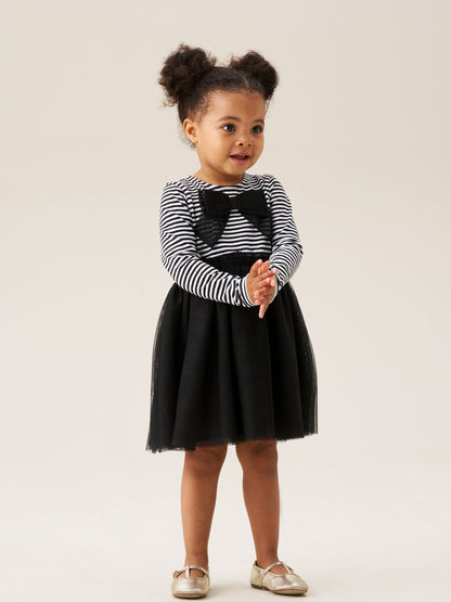 Angel & Rocket Black Carrie Bow Tutu Dress image 5