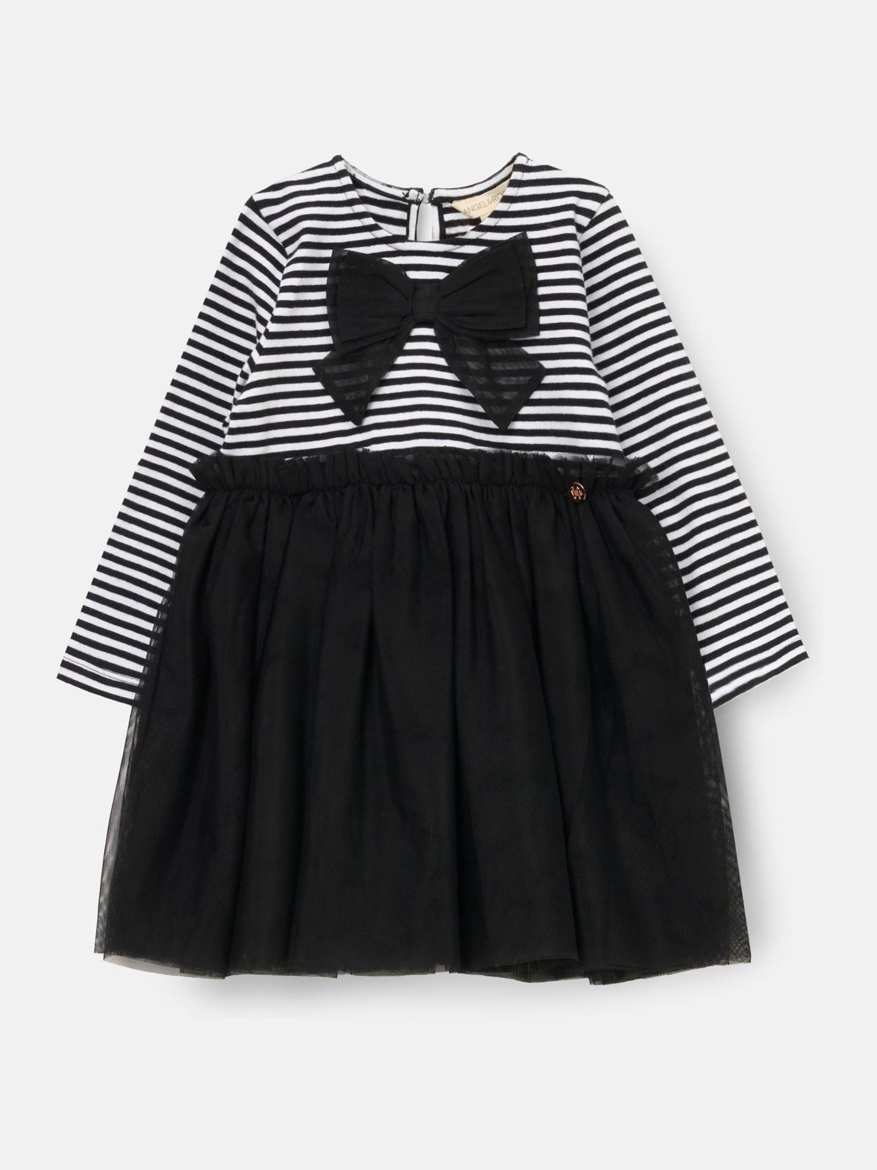 Angel & Rocket Black Carrie Bow Tutu Dress image 6