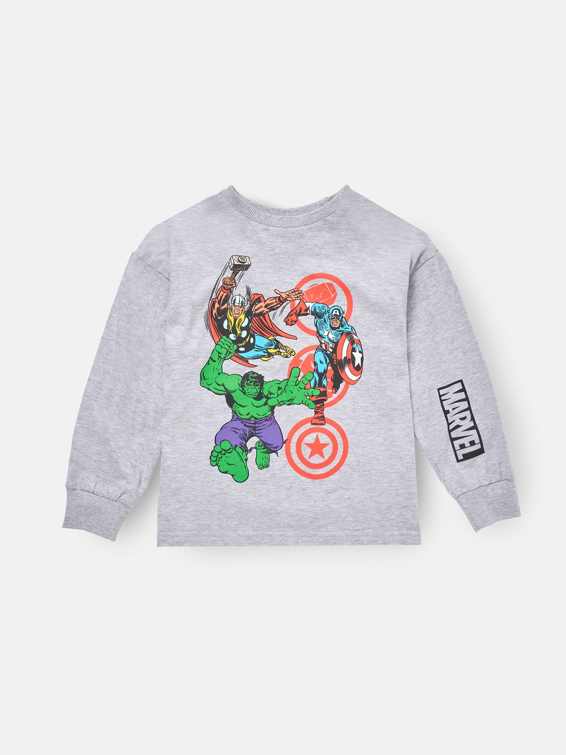 Dsiney Kidz - Angel & Rocket Grey Marvel Graphic Print Pyjamas image 5