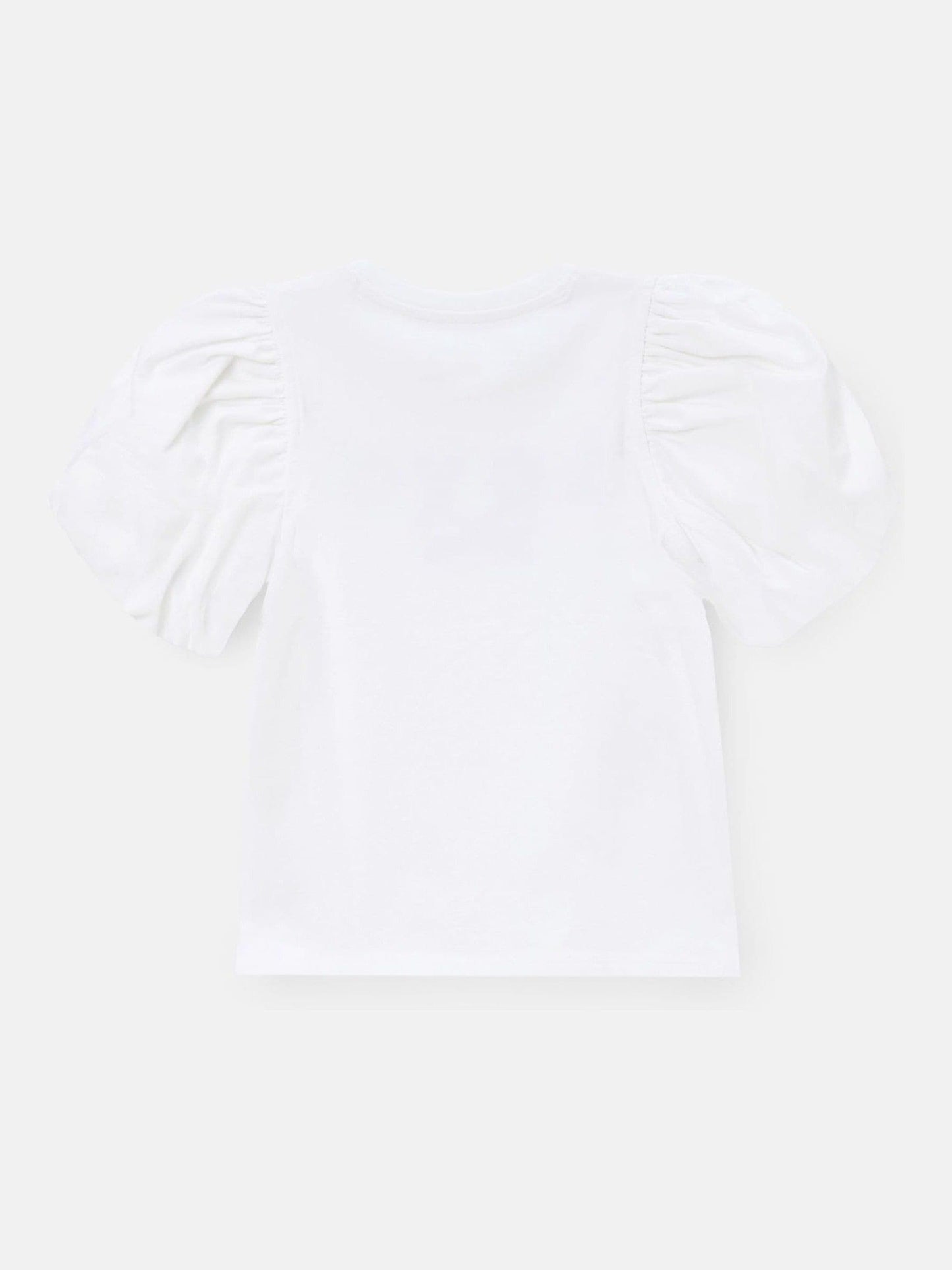 Dsiney Kidz - Angel & Rocket White Heidi Puff Sleeve Embellished Top image 4