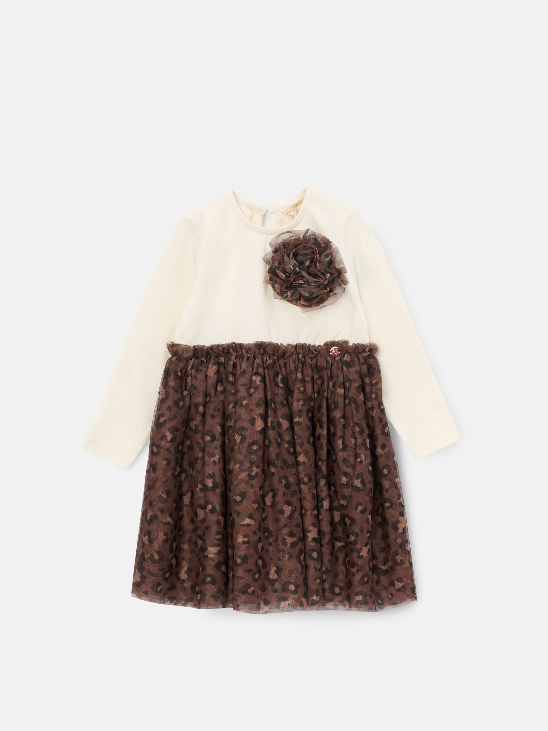 Angel & Rocket Cream Carrie Corsage Tutu Dress image 5