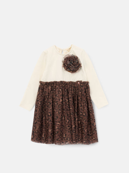 Angel & Rocket Cream Carrie Corsage Tutu Dress image 5
