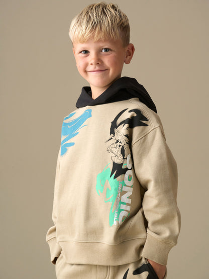 Dsiney Kidz - Angel & Rocket Natural Sonic Contrast Hoodie image 1