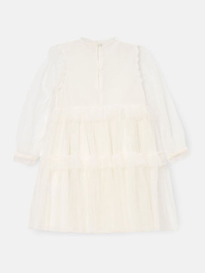 Angel & Rocket Natural Beau Embroidered Boho Dress image 6